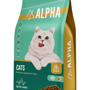 Alpha Cat Dry Food 4kg طعام القطط فائق الجودة من ألفا