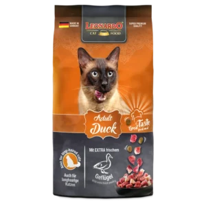 LEONARDO Adult Cat Dry Food with Duck 1.8kg