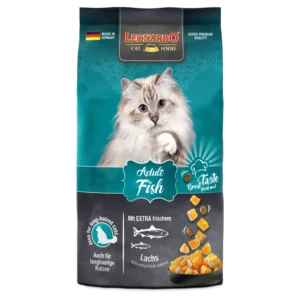 LEONARDO Adult Cat Dry Food with Fish 300g